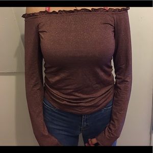 Aeropostale off shoulder top